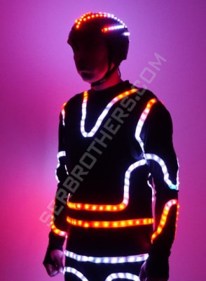 flyboard LED suit