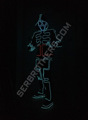 LED costume for Hellowen