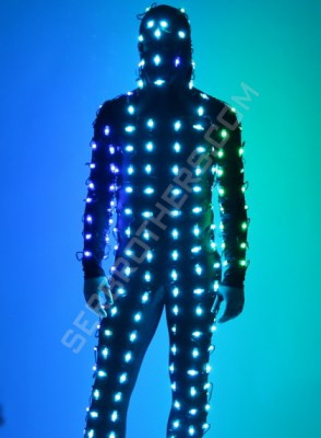 LED matrix costume