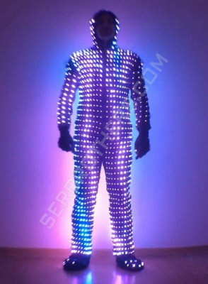 LED pixel suit