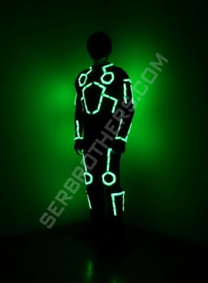 LED Flyboard costume RGB