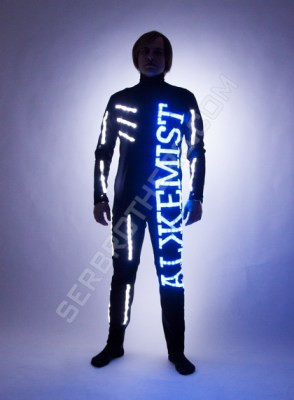 waterproof LED suit for flyboard show