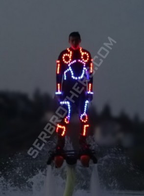 flyboard LED costume Tron 